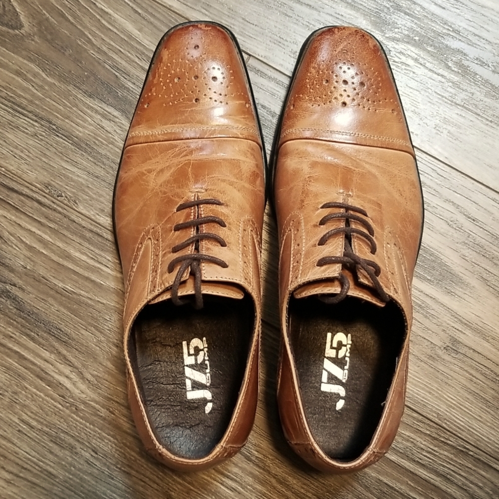 J75 by Jump leather Laceup Oxfords